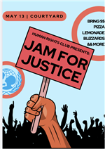 2022 Jam for Justice social media image